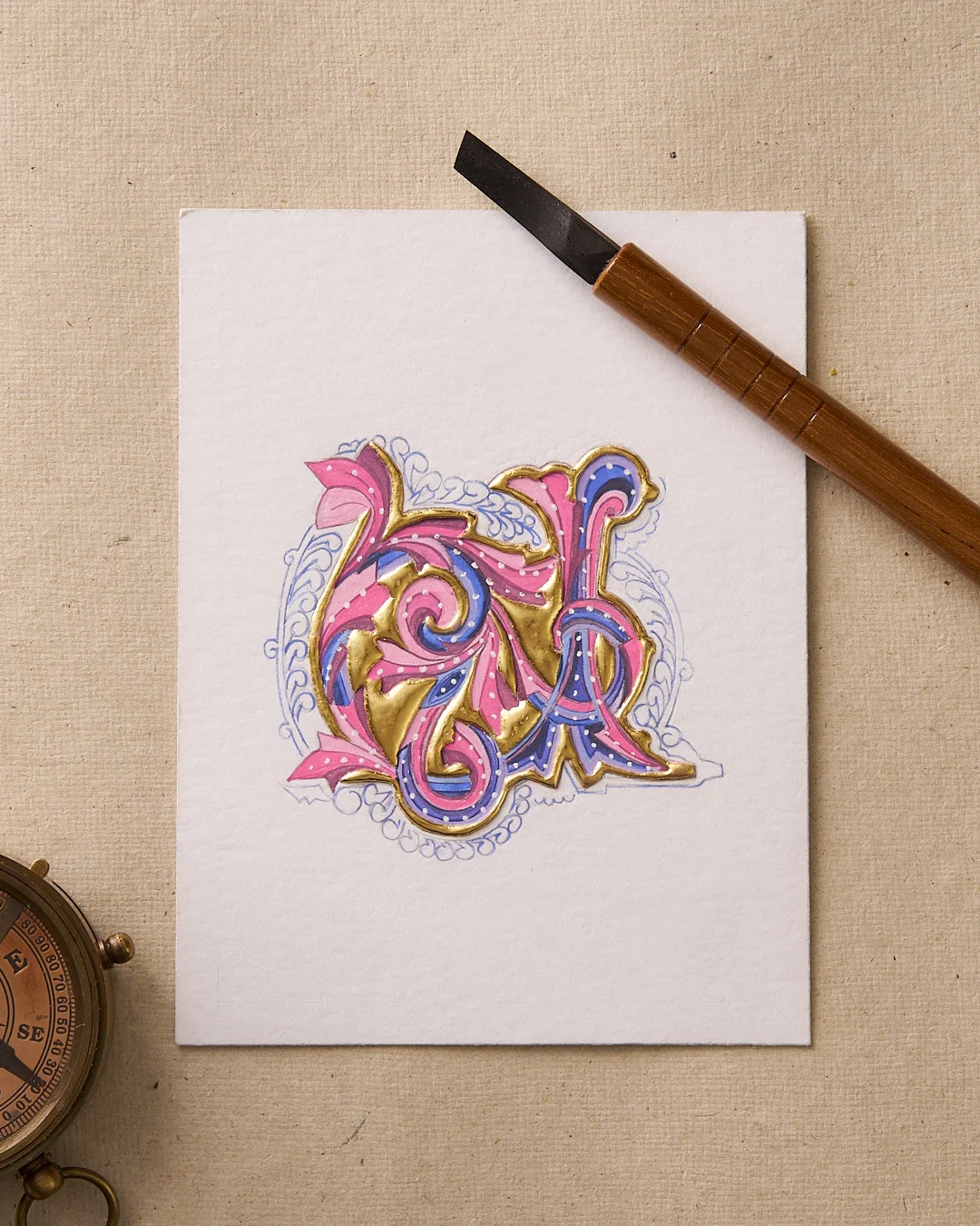 Letter U (1c) English Alphabet Series - U - Image 1